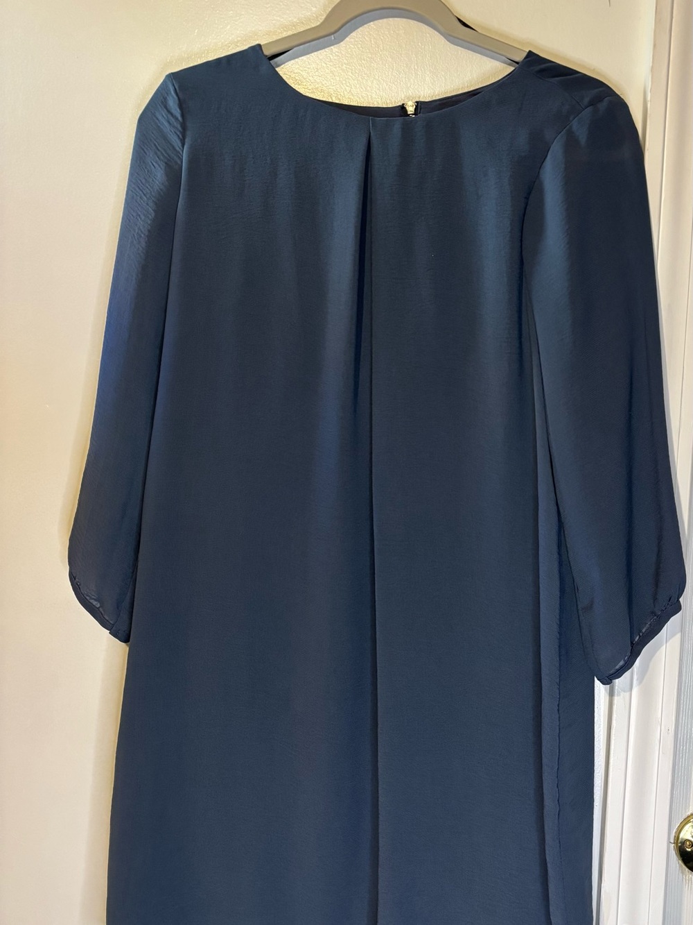 H&M Navy Blue Long Sleeve Dress